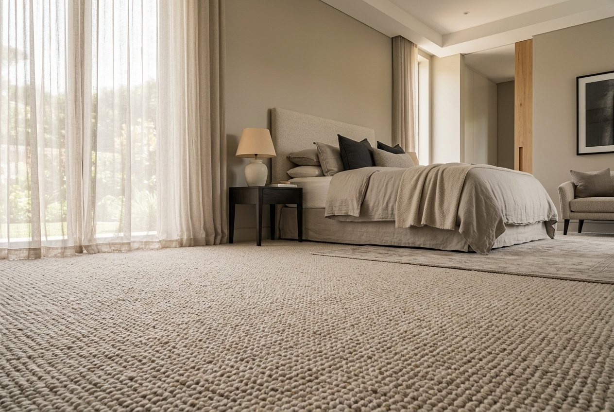 Carpet installed in a luxury Sydney interior