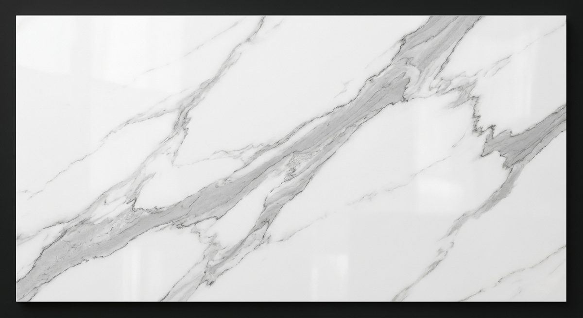 Calacatta Porcelain Slab in Statuario