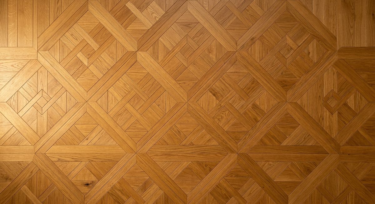 Versailles Custom Parquet in Honey