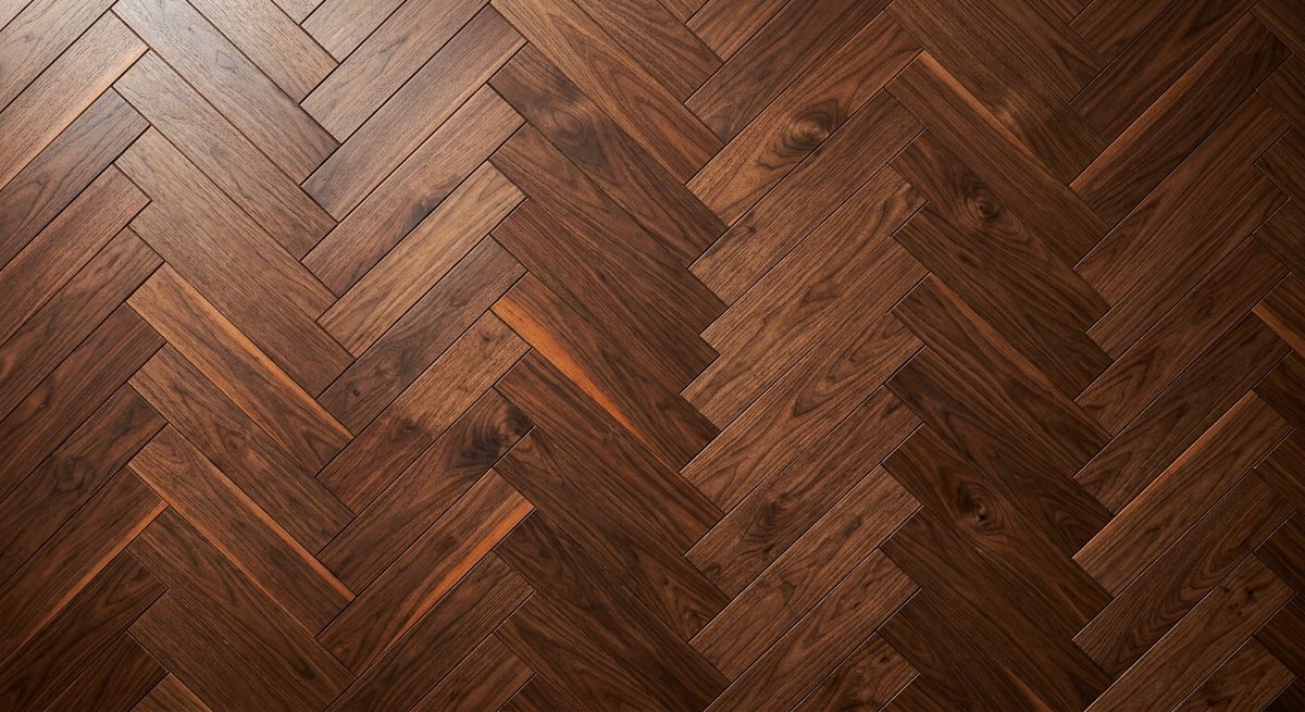American Walnut · Herringbone in Natural